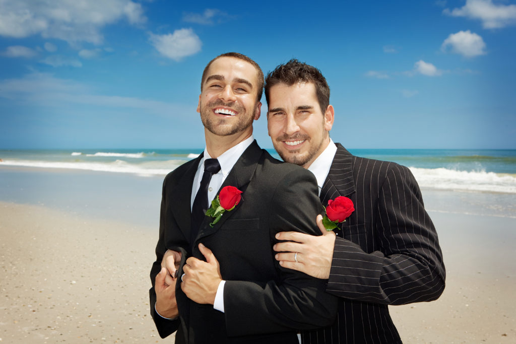 gay wedding same sex marriage beach wedding venue
